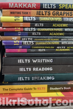 IELTS BOOKS FOR SALE (16 BOOKS)